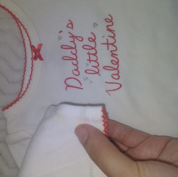 2 Carter's Twin Valentine Onsie & Legging Tutu Set - Picture 8 of 11